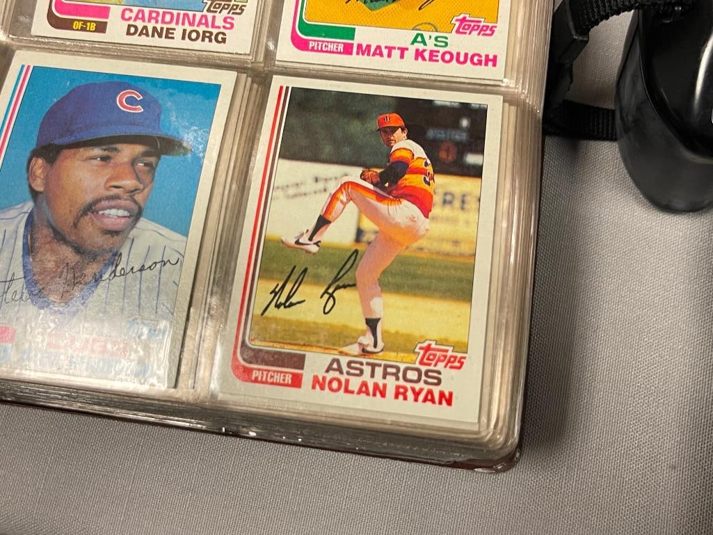 1982 TOPPS BASEBALL CARD SET LEE SMITH, REGGIE JACKSON, TOM SEAVER, NOLAN RYAN, GEORGE BRETT - 10