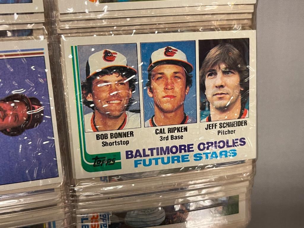 1982 TOPPS BASEBALL CARD SET LEE SMITH, REGGIE JACKSON, TOM SEAVER, NOLAN RYAN, GEORGE BRETT - 5