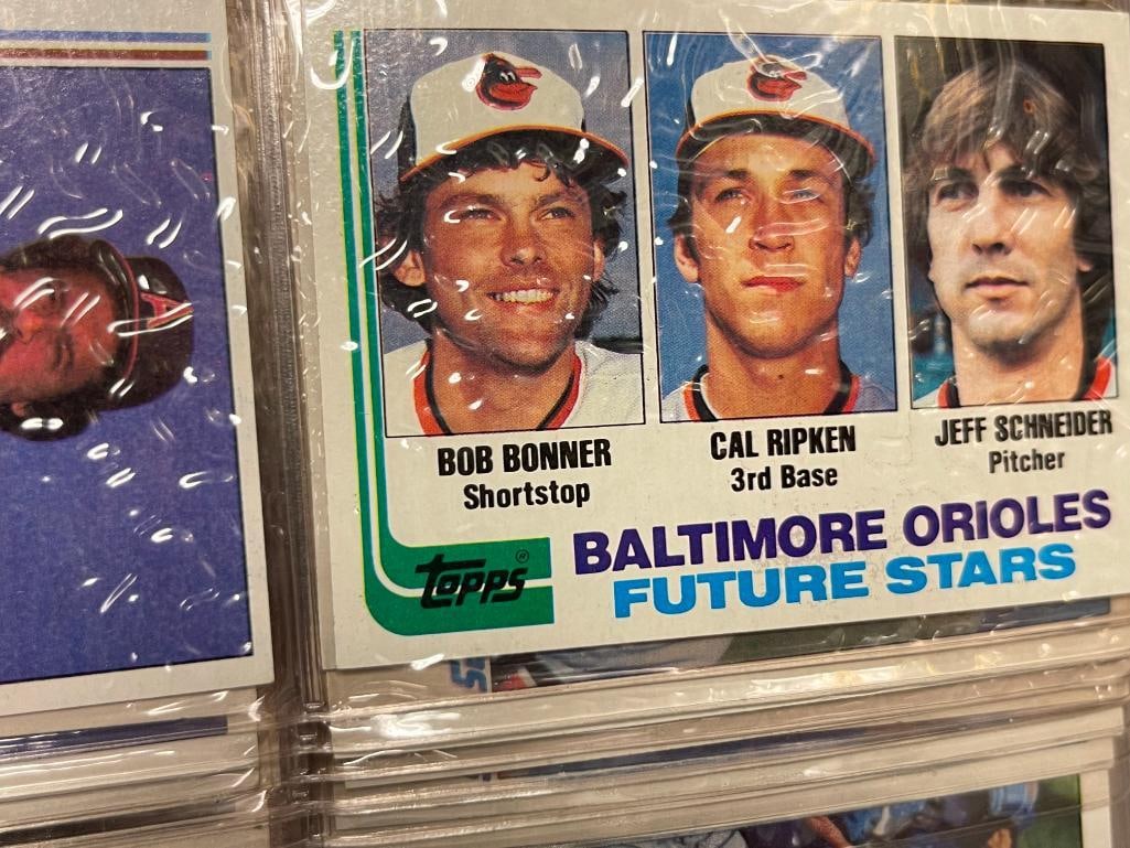 1982 TOPPS BASEBALL CARD SET LEE SMITH, REGGIE JACKSON, TOM SEAVER, NOLAN RYAN, GEORGE BRETT - 6
