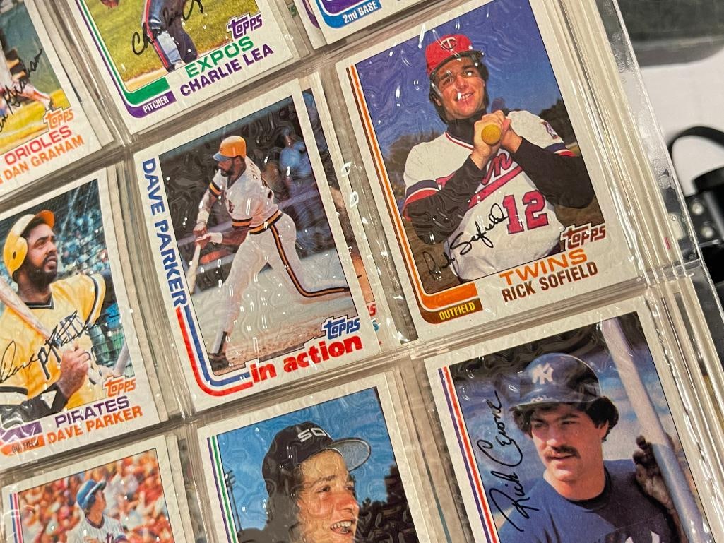 1982 TOPPS BASEBALL CARD SET LEE SMITH, REGGIE JACKSON, TOM SEAVER, NOLAN RYAN, GEORGE BRETT - 9