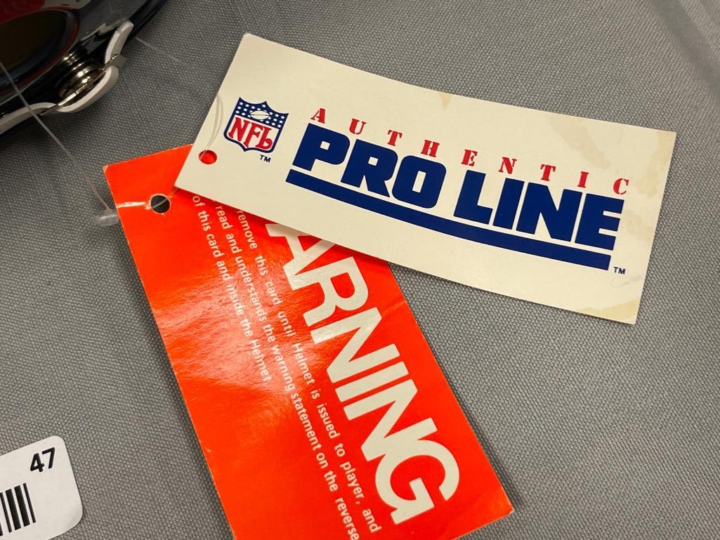 SAN DIEGO CHARGERS RIDDELL VSR-4 PROFESSIONAL ISSUE HELMET - 6