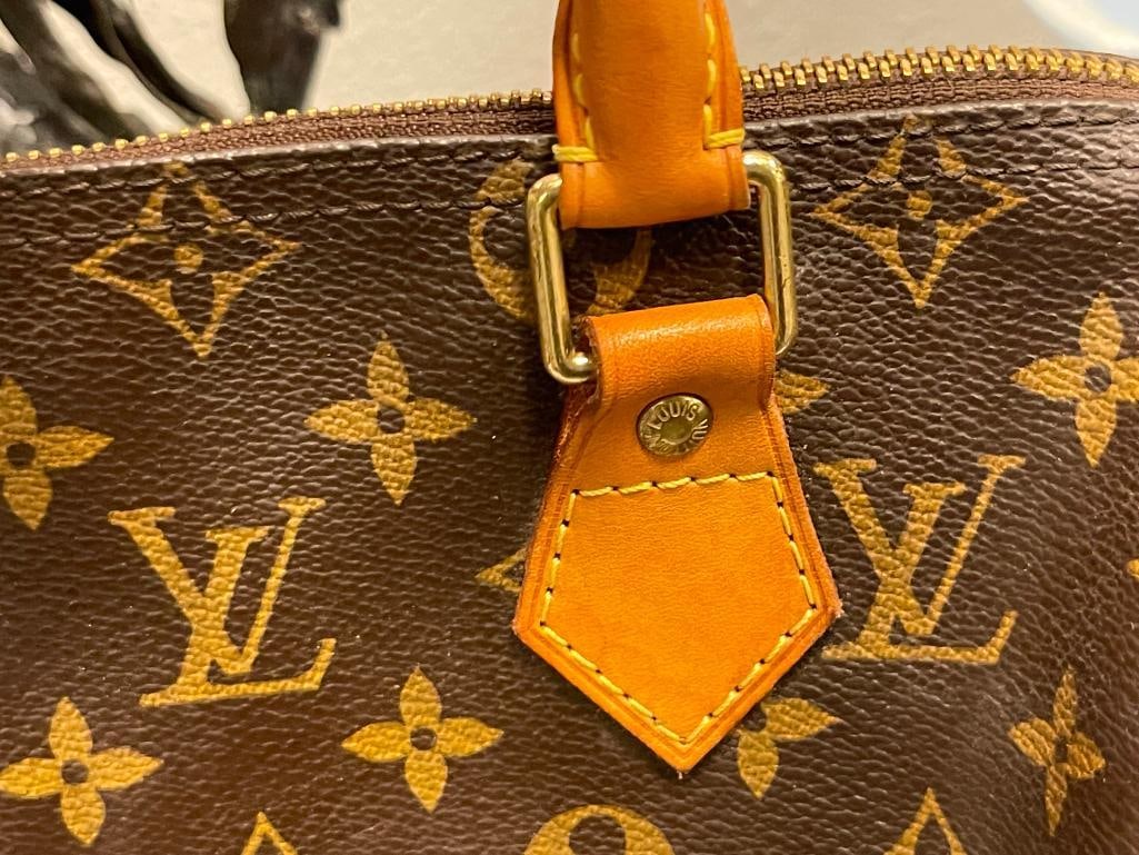 LOUIS VUITTON BROWN MONOGRAM SPEEDY FASHION DESIGNER BAG - 3