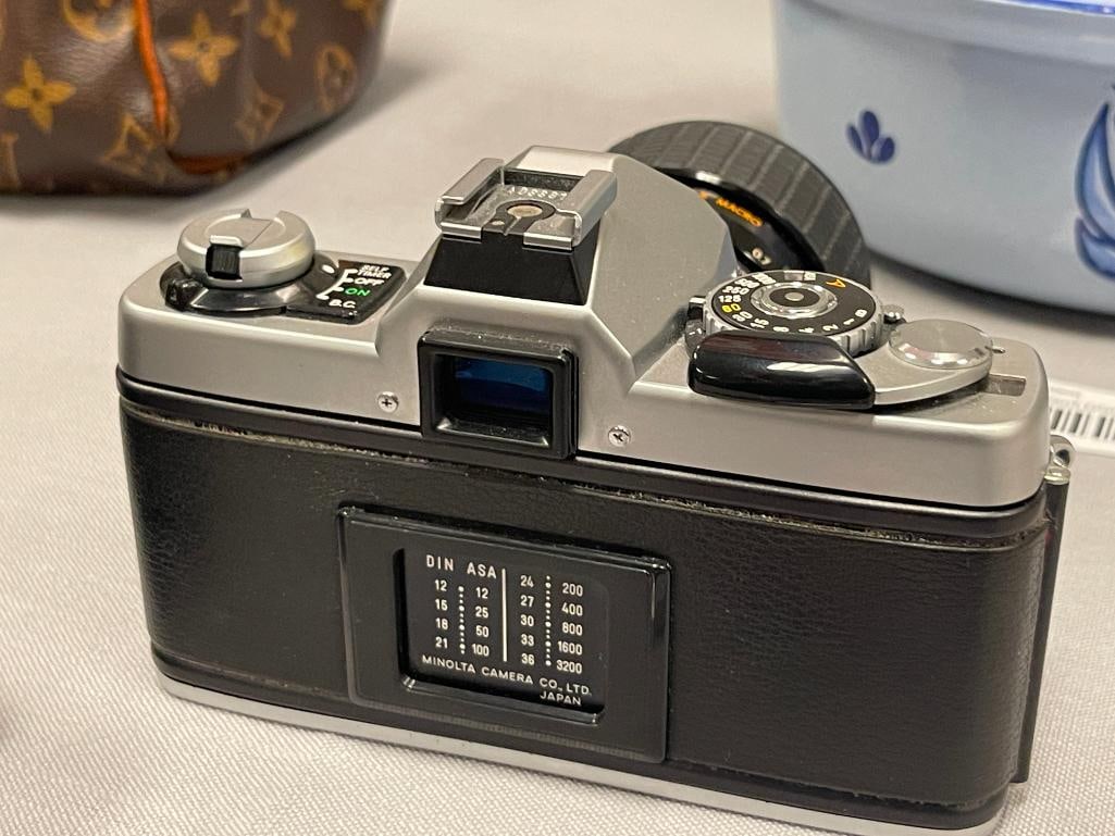 MINOLTA XG7 FILM CAMERA SLR CAMERA WITH 70MM LENS - 5