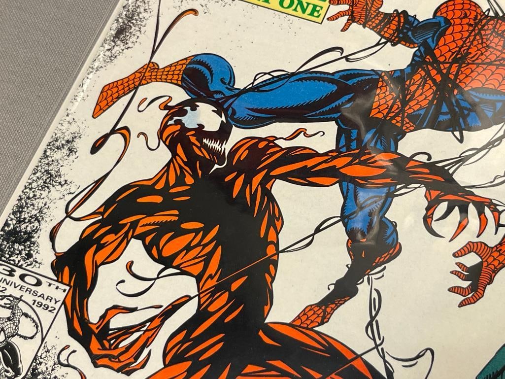 THE AMAZING SPIDER-MAN APR. 1992 NO 361 CARNAGE PART ONE MARVEL COMIC BOOK 30TH ANNIVERSARY - 4