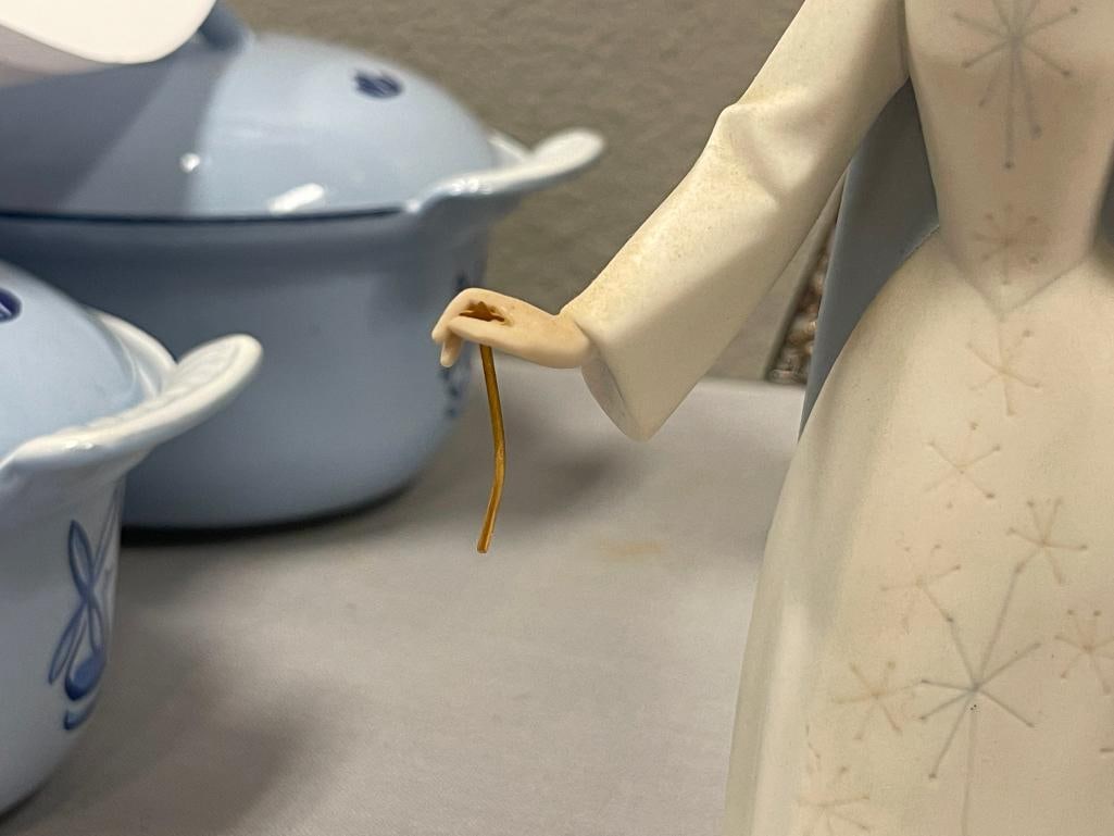 LLADRO BISQUE PORCELAIN FIGURINE FAIRY GODMOTHER NO. 4595 - 3