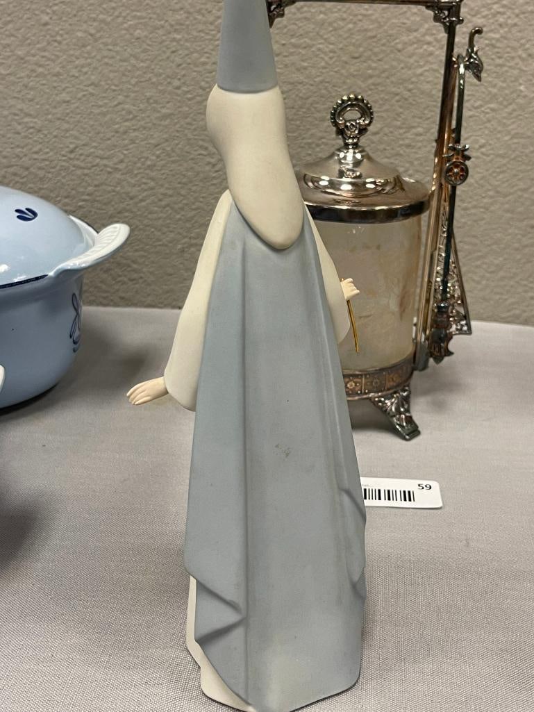 LLADRO BISQUE PORCELAIN FIGURINE FAIRY GODMOTHER NO. 4595 - 4