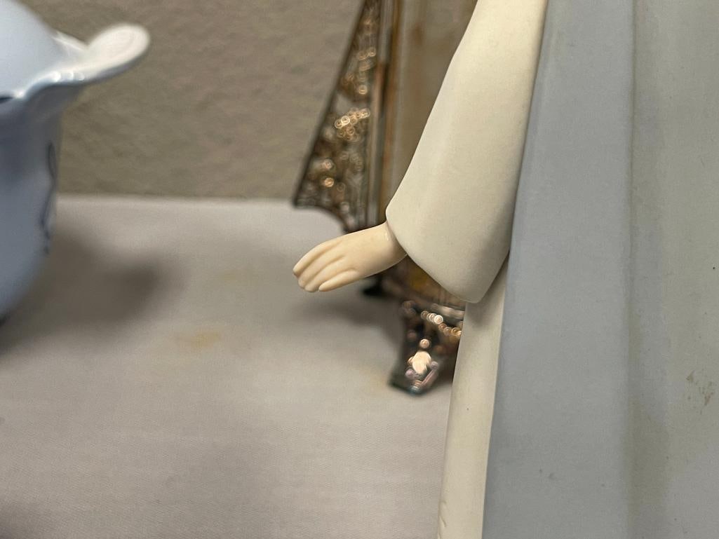 LLADRO BISQUE PORCELAIN FIGURINE FAIRY GODMOTHER NO. 4595 - 5