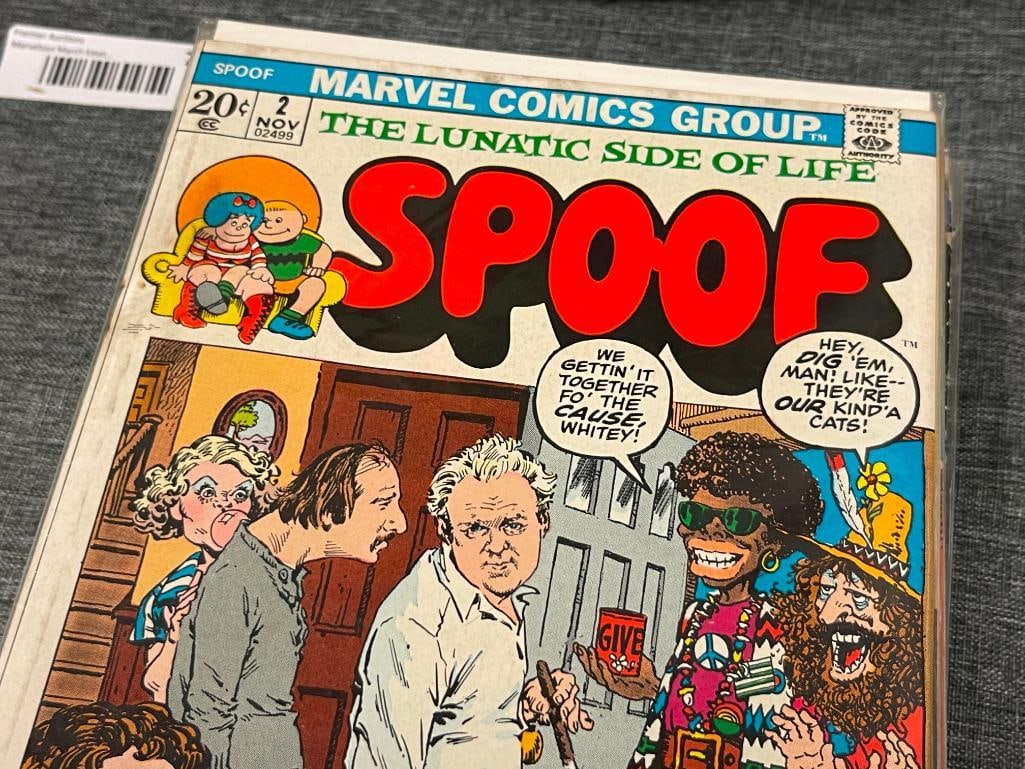 25 ASSORTED MARVEL COMIC BOOKS MASTER OF KUNG-FU, THOR, KA-ZAR, SGT. FURY, BEAST 20 CENT UP TO $1 - 2