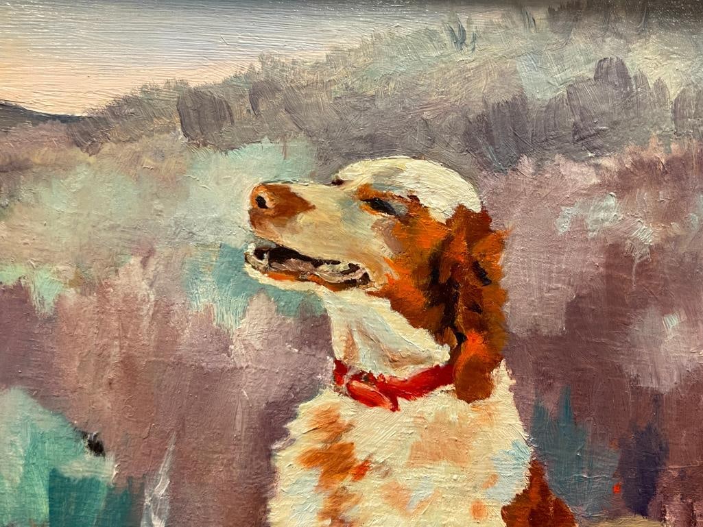 TESKE ORIGINAL ACRYLIC PAINTING ON MASONITE BOARD - 2