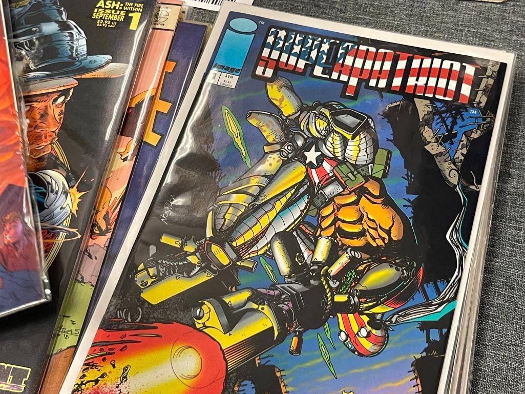 37 ASSORTED COMIC BOOKS BULLSEYE, WAR MAN, VIGIL, THE WITCHER AND MANY OTHERS - 8