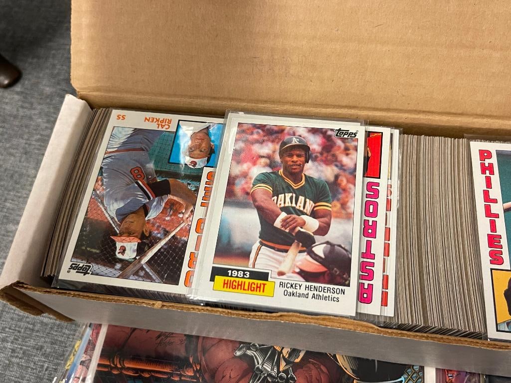 1984 TOPPS BASEBALL CARD SET NOLAN RYAN, PETE ROSE, DARRYL STRAWBERRY, CAL RIPKEN, DON MATTINGLY ... - 4