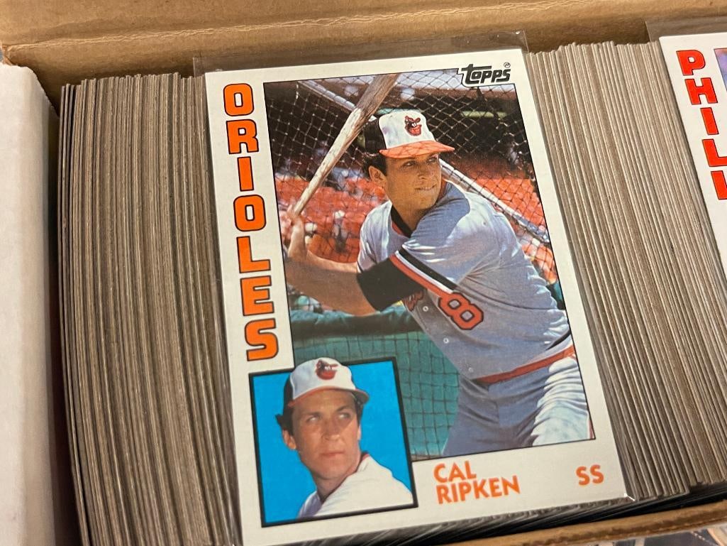 1984 TOPPS BASEBALL CARD SET NOLAN RYAN, PETE ROSE, DARRYL STRAWBERRY, CAL RIPKEN, DON MATTINGLY ... - 7