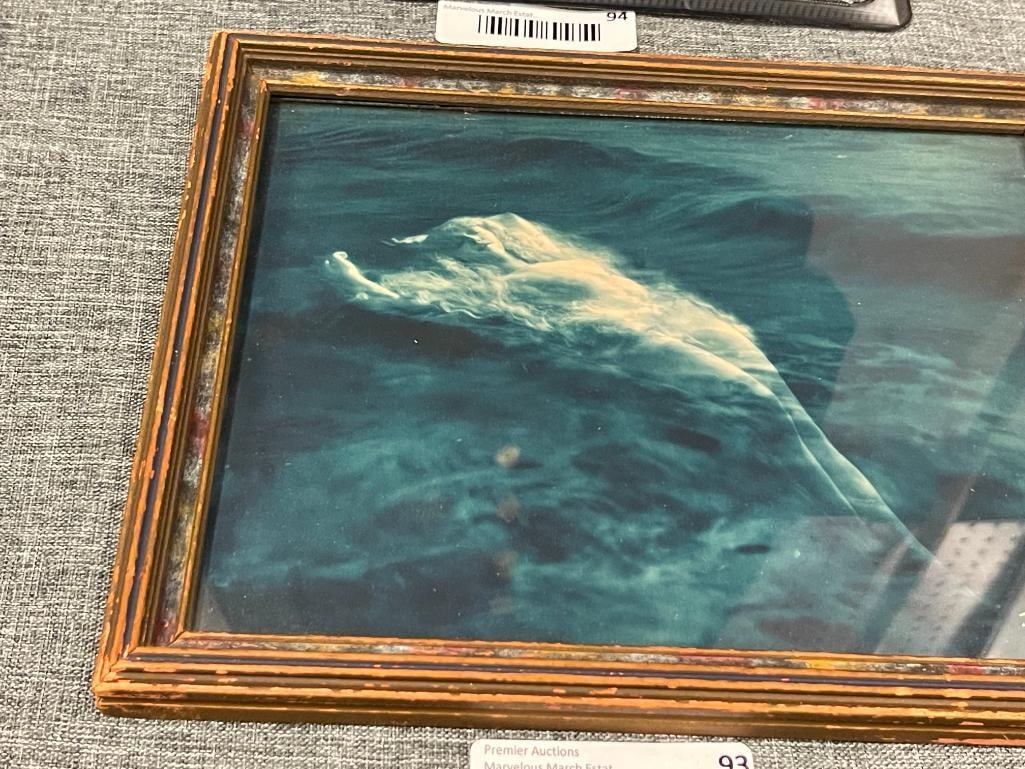 EDWARD S. CURTIS BLUE TONED GELATIN SILVER PRINT TITLED APHRODITE CIRCA 1920-1925 - 2