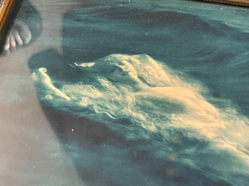 EDWARD S. CURTIS BLUE TONED GELATIN SILVER PRINT TITLED APHRODITE CIRCA 1920-1925 - 3