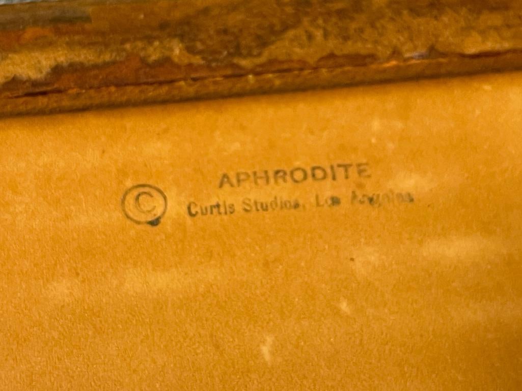 EDWARD S. CURTIS BLUE TONED GELATIN SILVER PRINT TITLED APHRODITE CIRCA 1920-1925 - 5