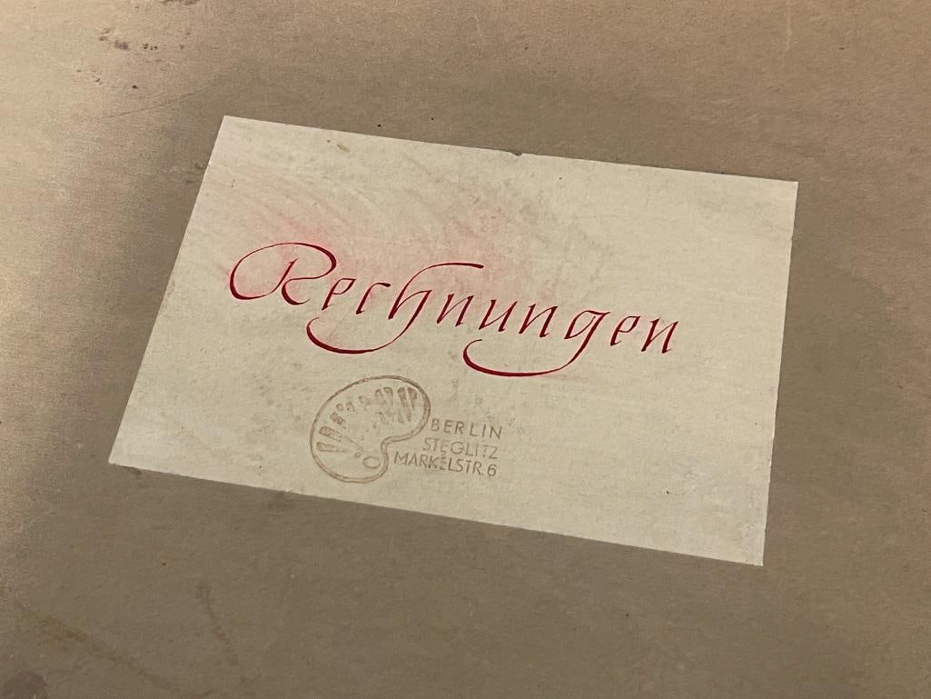 ANTHONY GROSS WWII PROMINENT BRITISH OFFICIAL WAR ARTIST ORIGINAL WATERCOLOR AND INK - 7