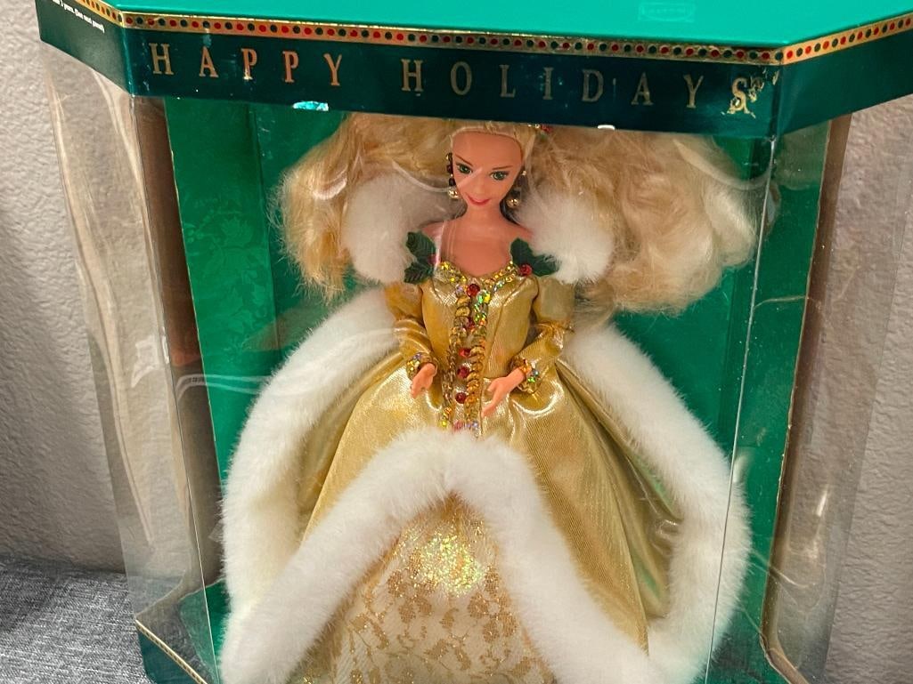 1994, 1996, 1997, 1998 BARBIE HOLIDAY DOLLS BY MATTEL NO. 15646, 20200, 12155, AND 17832 - 11