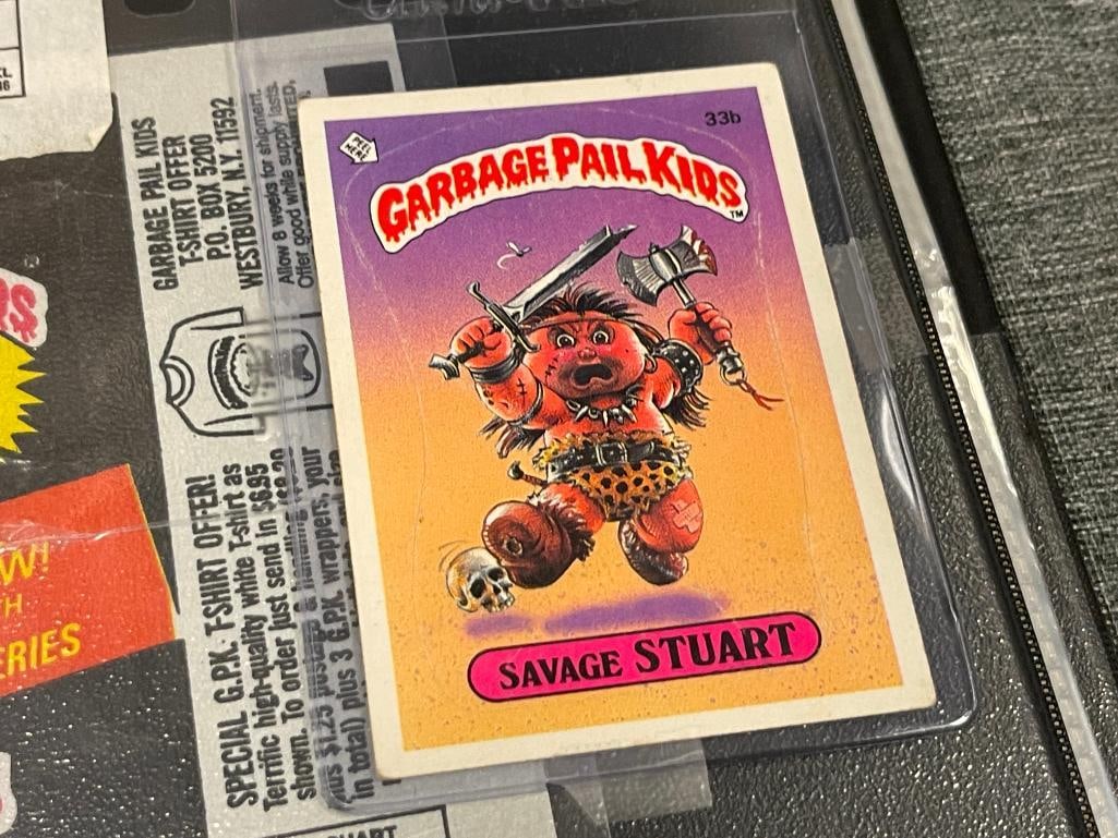 1985-1987 GARBAGE PAIL KIDS SERIES 1-12 COLLECTOR STICKER CARDS PLUS 1985 SERIES 1 EVIL EDDIE - 3