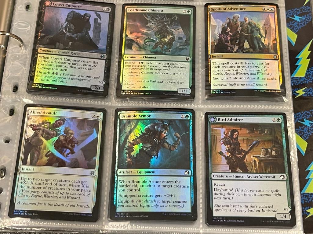 1995--2024 MAGIC THE GATHERING FANTASY GAME CARDS INCLUDES VINTAGE AND HOLOGRAPHIC CARDS - 2