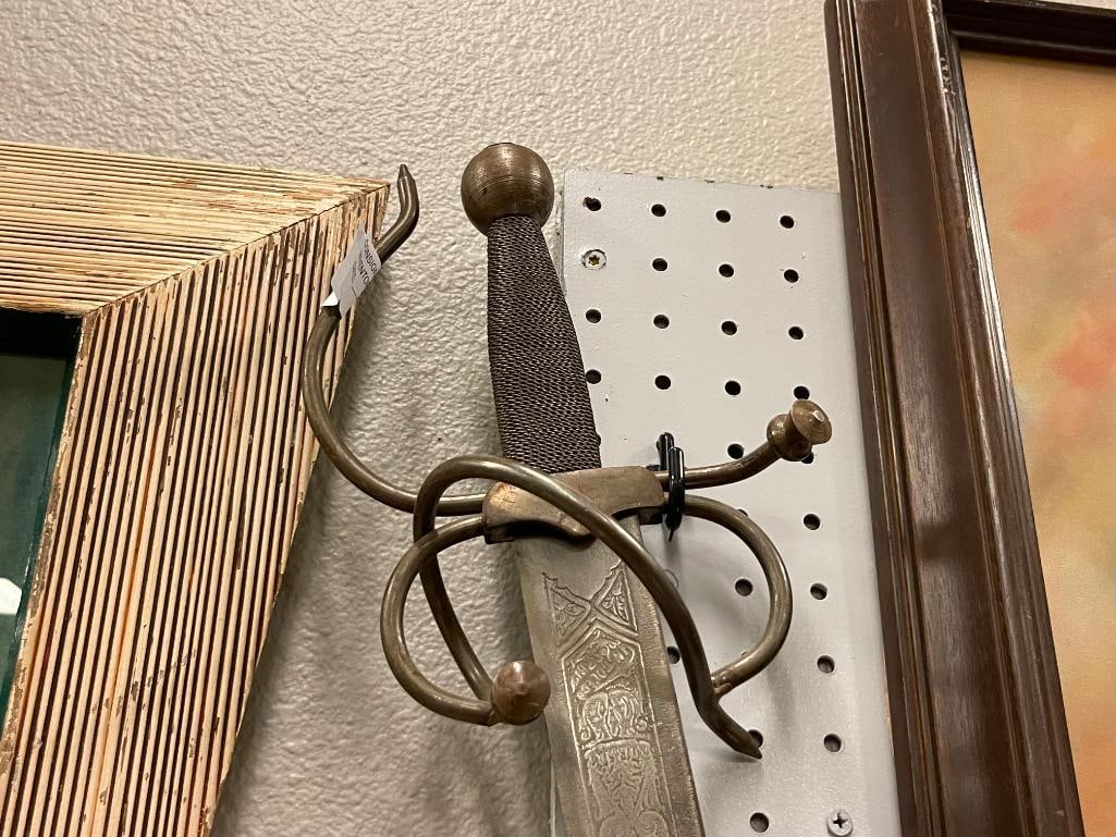 ESPANA COLADA DEL CID TOLEDO, SPAIN RAPIER SWORD - 2