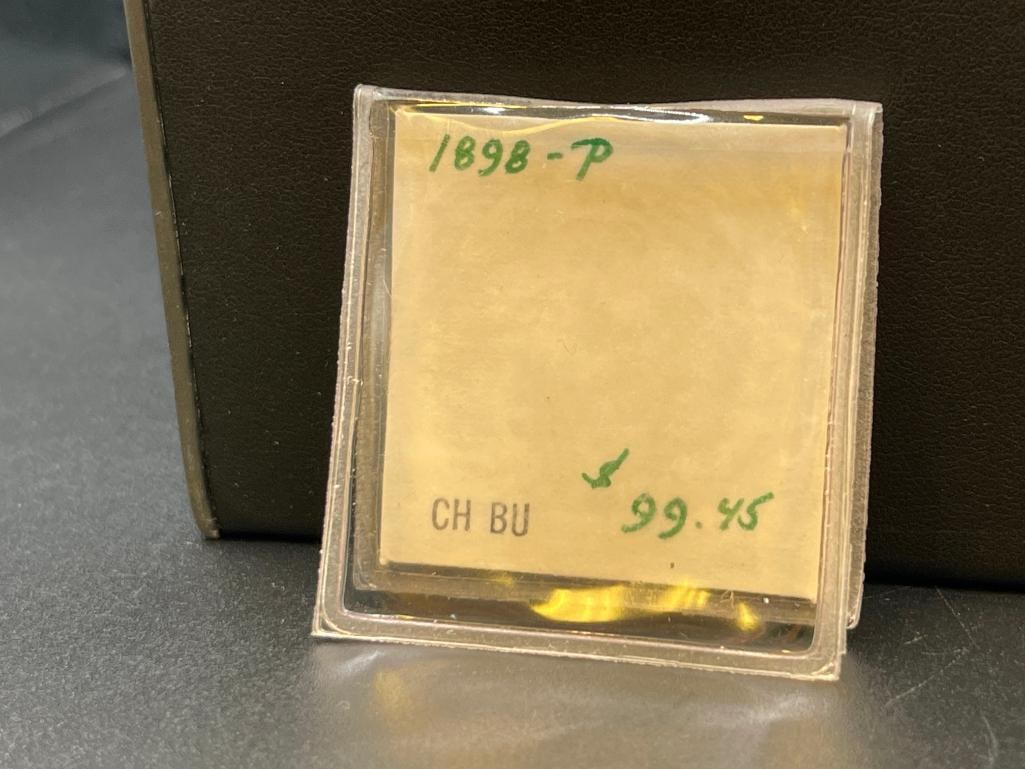 1898 U.S. MORGAN SILVER DOLLAR BU - 7