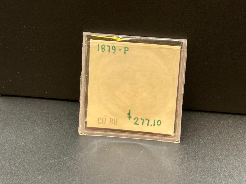 1879 U.S. MORGAN SILVER DOLLAR BU - 7