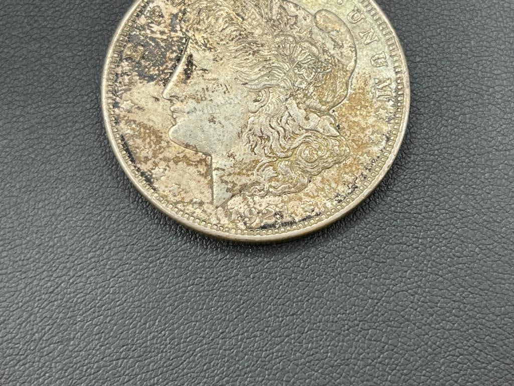 1921 U.S. MORGAN SILVER DOLLAR - 3