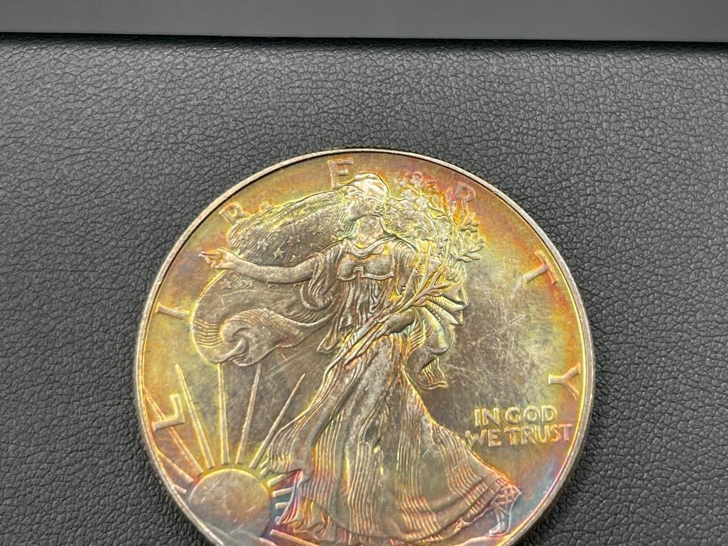 1994 AMERICAN SILVER EAGLE .999 FINE SILVER DOLLAR - 2