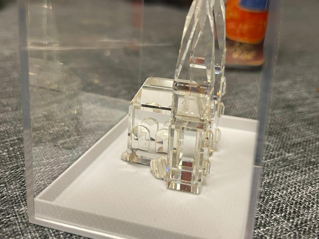SWAROVSKI CRYSTAL CASTLE CATHEDRAL CITY CASTLE RETIRED - 5