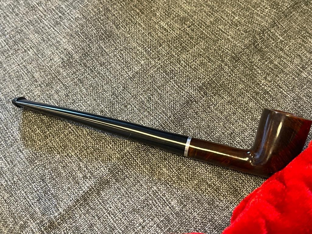 CERTIFIED PUREX FOR MADEMOISELLE STRAIGHT STEM SMOKING TOBACCO PIPE - 7