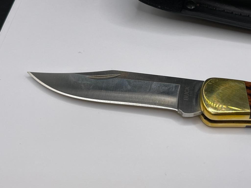 BUCK 110 FOLDING LOCK BACK KNIFE FEATURING CLIP-POINT BLADE - 2