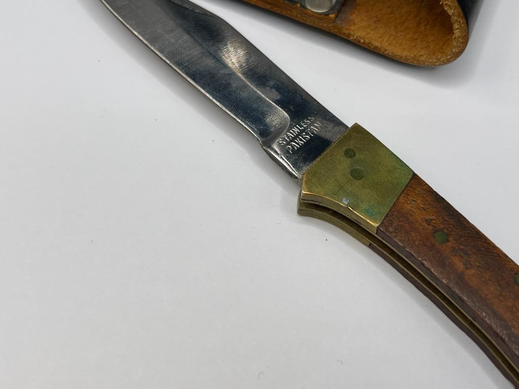 WINCHESTER FOLDING KNIFE AND STAINLESS STEEL PAKISTAN MADE FOLDING KNIFE - 7