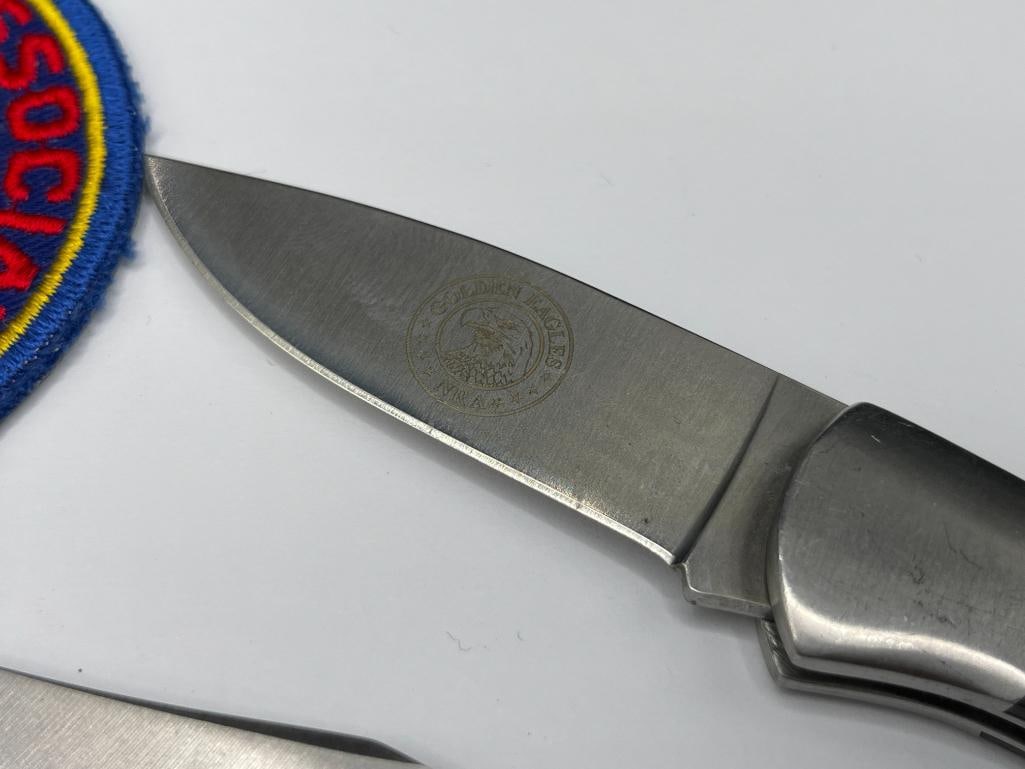 NRA NATIONAL RIFLE ASSOCIATION KNIFE AND COLLECTIBLES - 7