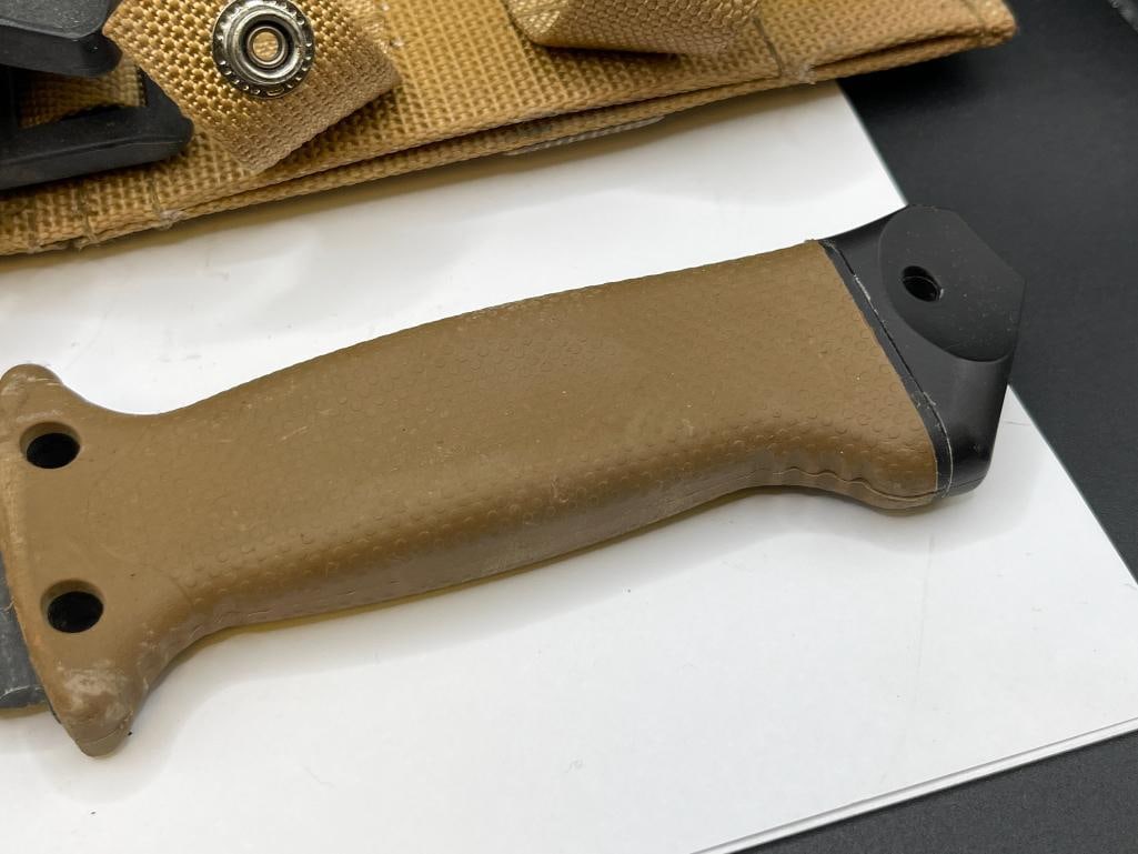 GERBER 0870216F FIXED BLADE TACTICAL KNIFE AND HARD PLASTIC SHEATH - 4