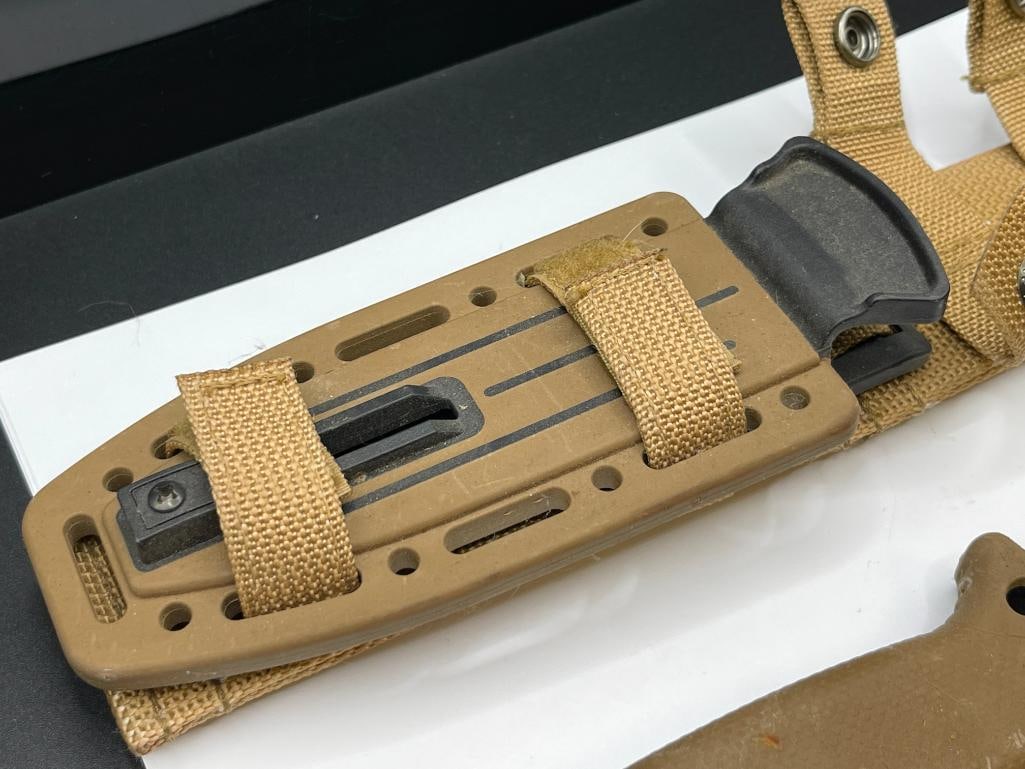 GERBER 0870216F FIXED BLADE TACTICAL KNIFE AND HARD PLASTIC SHEATH - 7