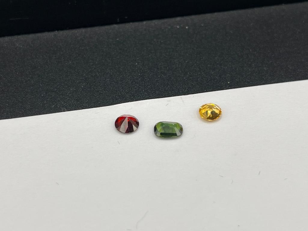 6.3CTTW OF GEMSTONES INCLUDES BLUE GREEN SAPPHIRES, GARNETS, AND CITRINES - 5