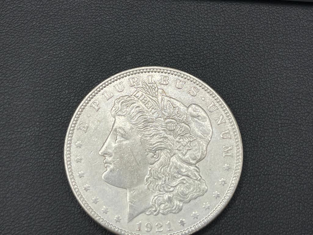 1921 U.S. MORGAN SILVER DOLLAR - 2