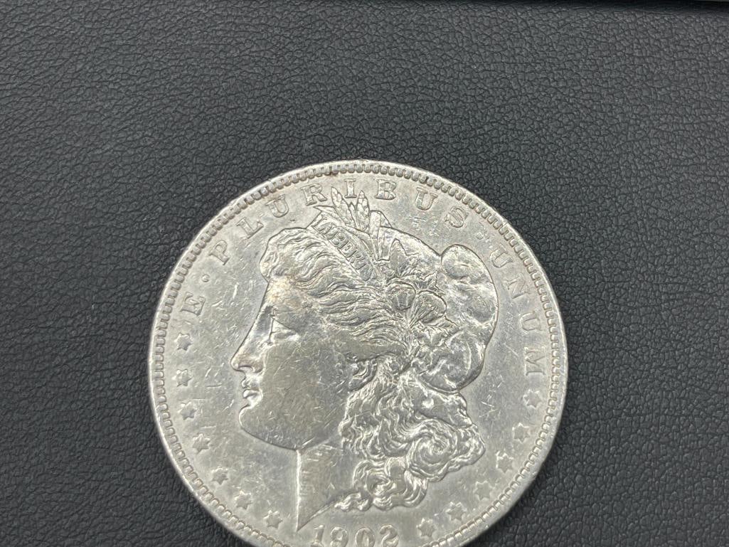 1902 U.S. MORGAN SILVER DOLLAR - 2