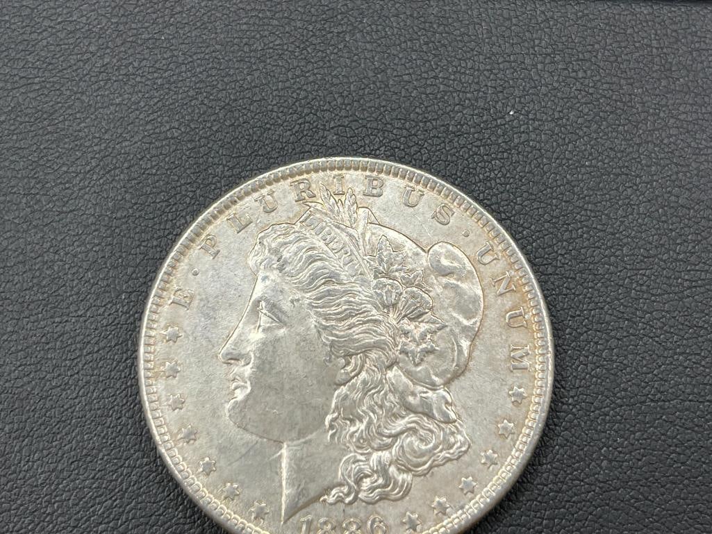 1886 U.S. MORGAN SILVER DOLLAR - 2