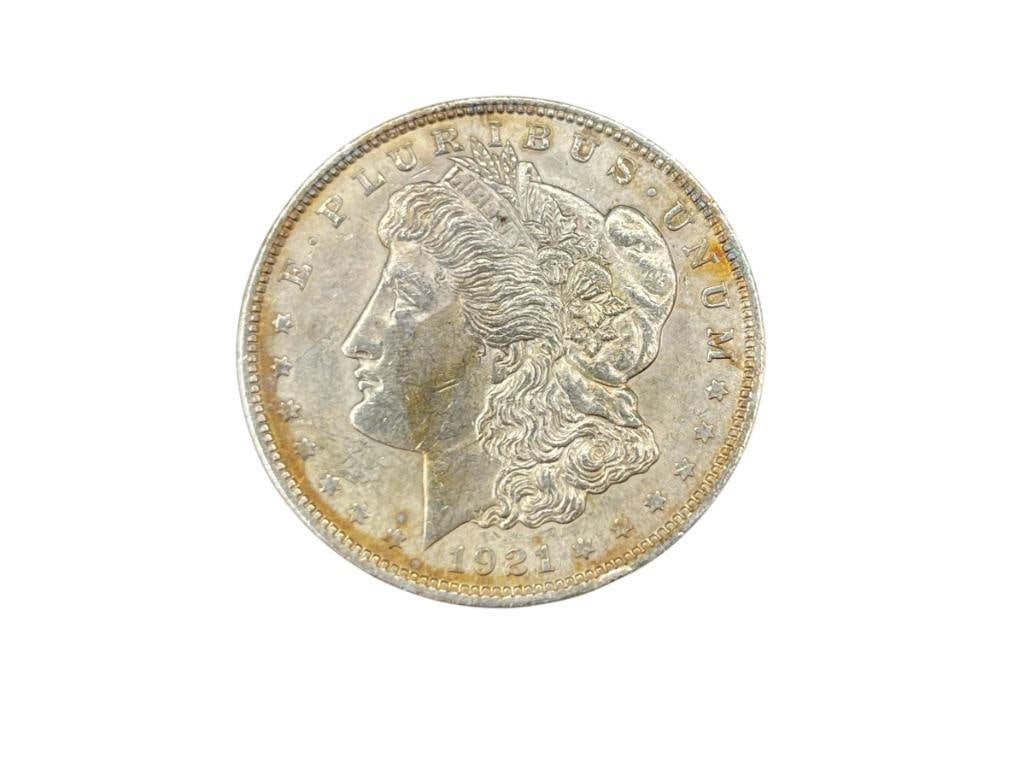 1921 U.S. MORGAN SILVER DOLLAR (1 of 6)