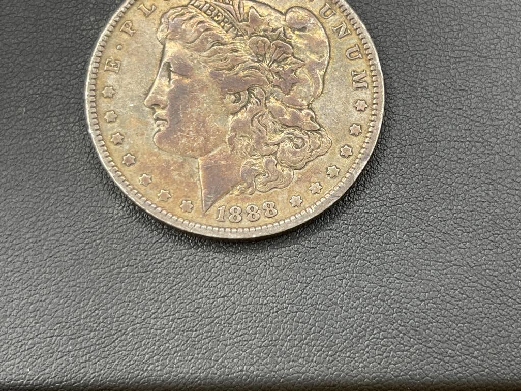 1888-O U.S. MORGAN SILVER DOLLAR - 3
