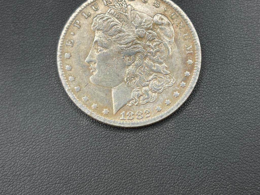 1882-S U.S. MORGAN SILVER DOLLAR - 3