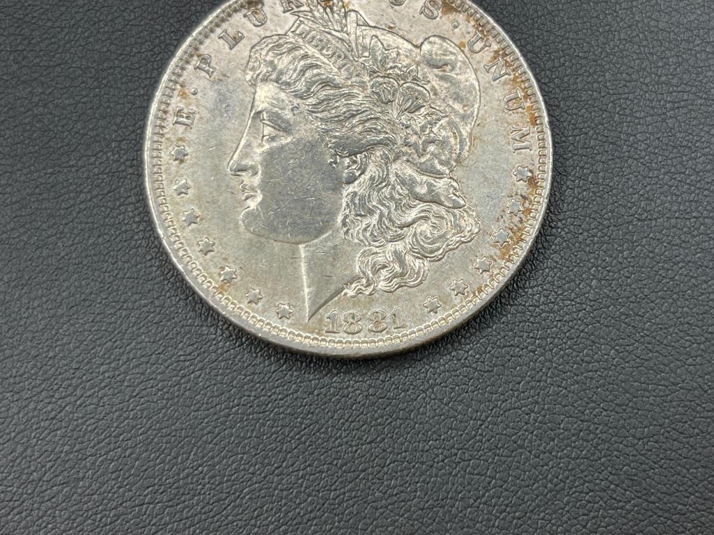 1881-O U.S. MORGAN SILVER DOLLAR - 3