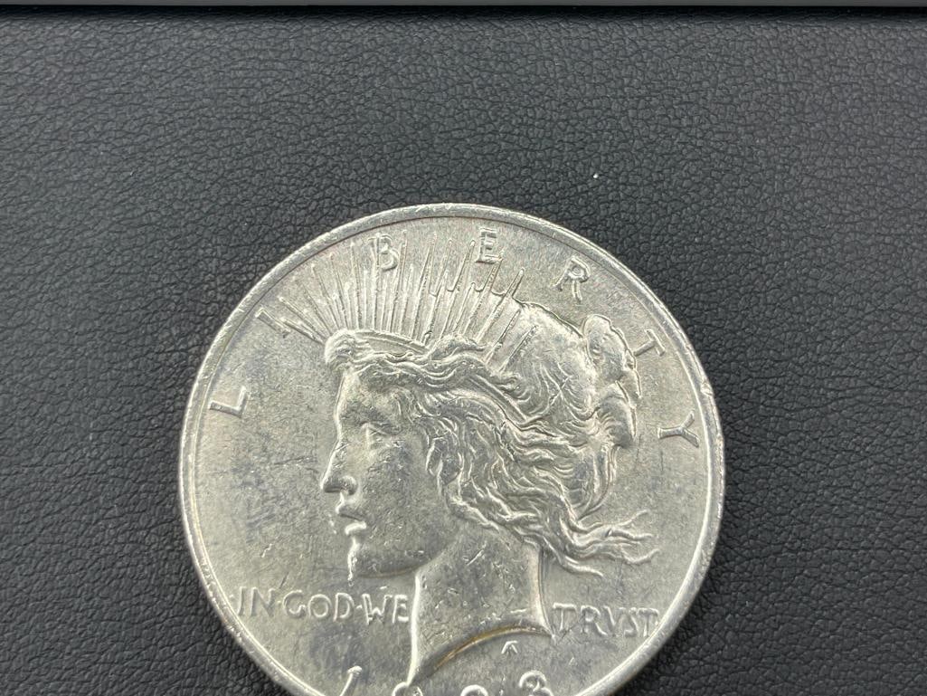 1923 U.S. PEACE SILVER DOLLAR - 2