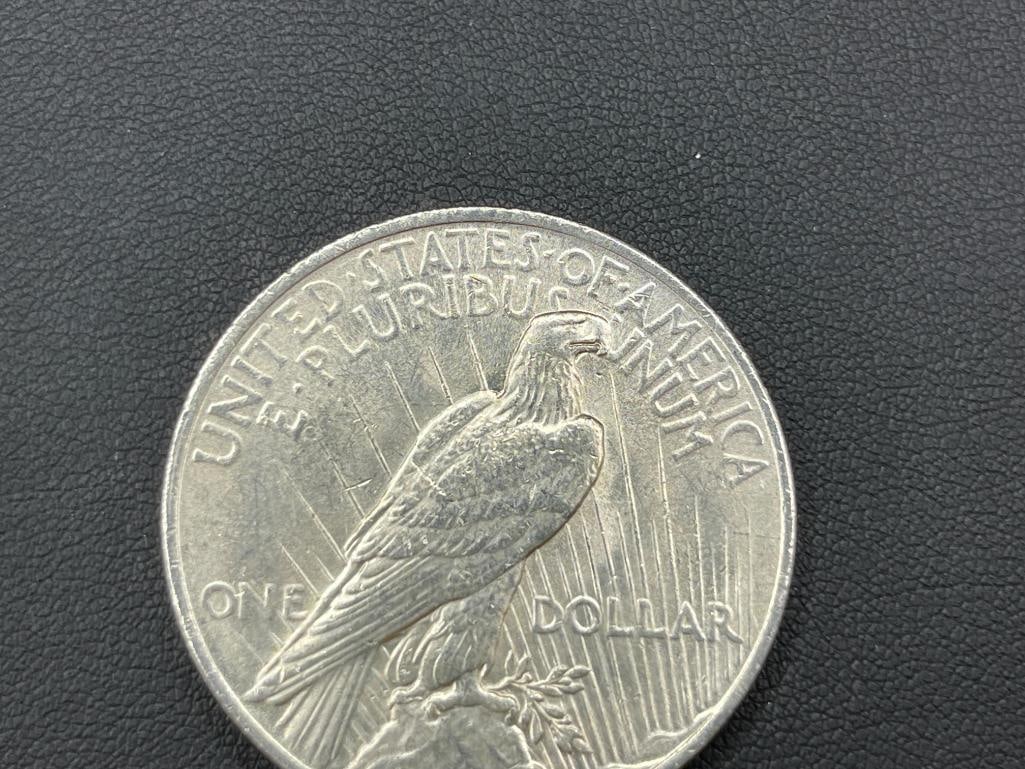 1923 U.S. PEACE SILVER DOLLAR - 5