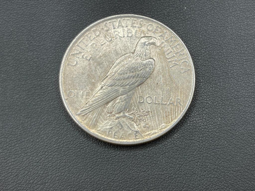 1922 U.S. PEACE SILVER DOLLAR - 4