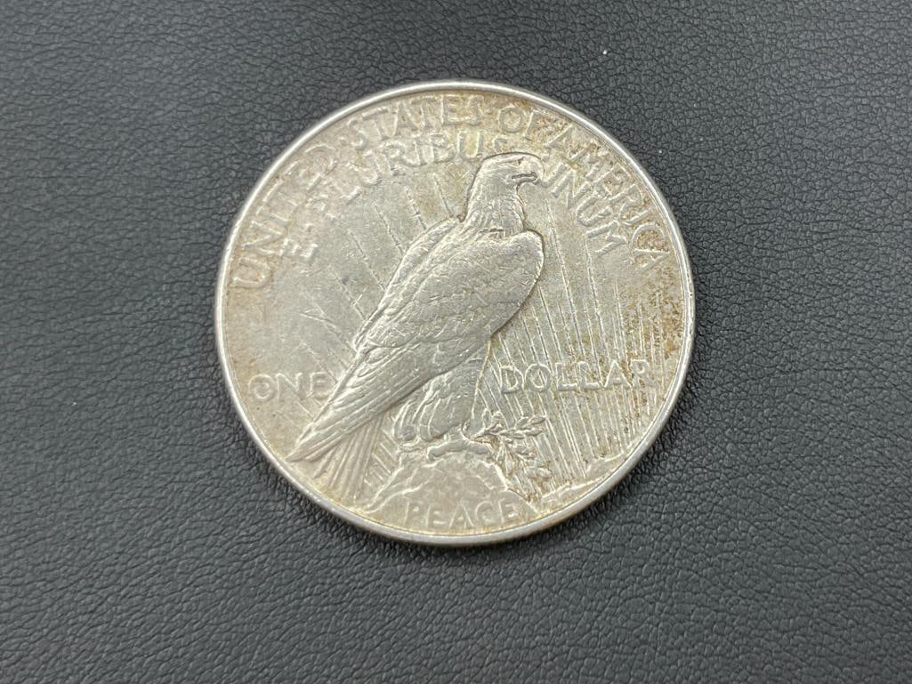 1922 U.S. PEACE SILVER DOLLAR - 4