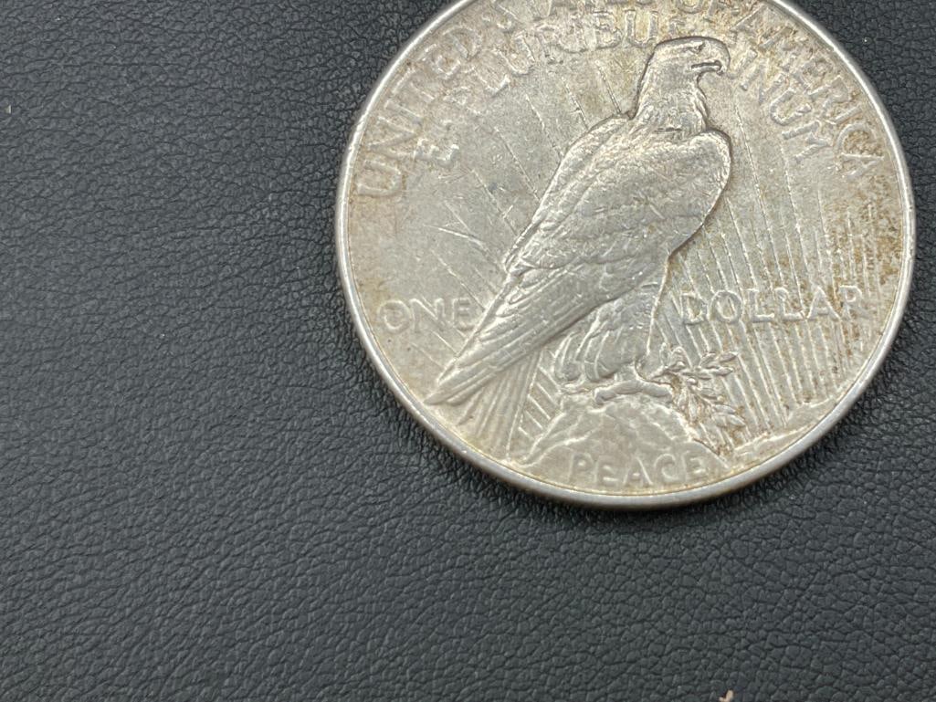 1922 U.S. PEACE SILVER DOLLAR - 6