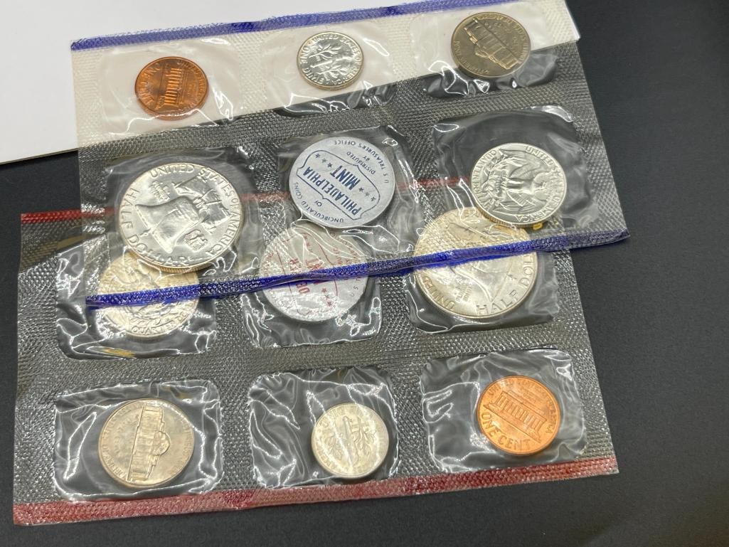 1959 U.S. MINT SET FEATURING P AND D MINT MARKS - 7