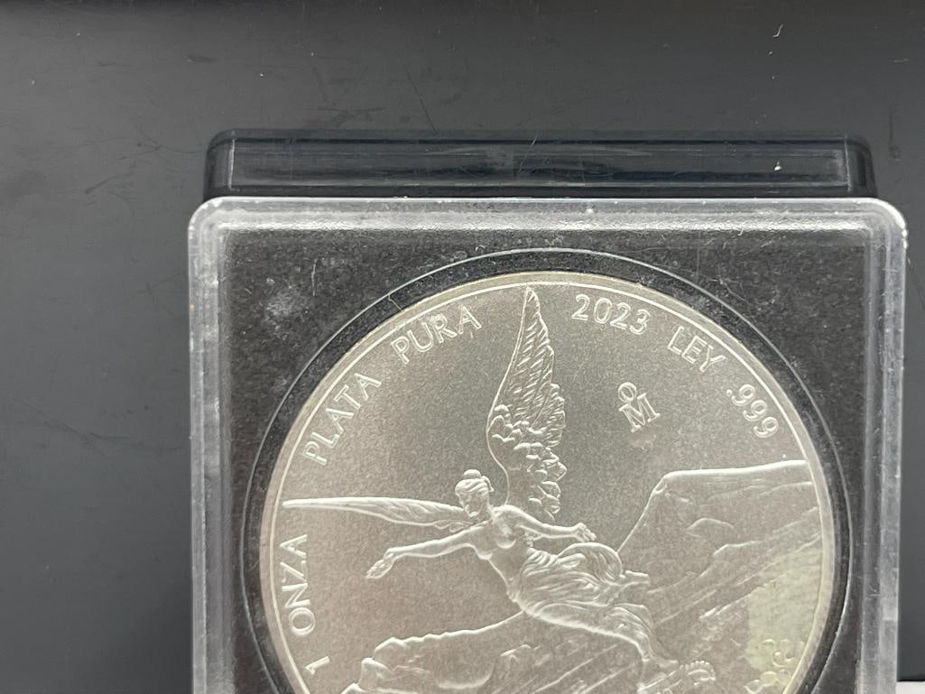 2023 MEXICO LIBERTAD BU .999 FINE SILVER COIN - 2